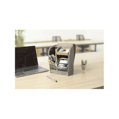 Raymay Fujii BT5012C Pencil Case, Large Capacity, Detecure Combo Pen Stand, Brown