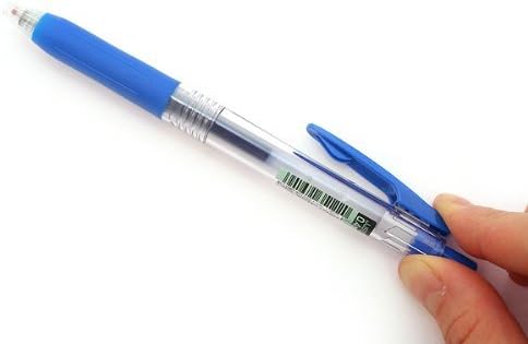 ZEBRA Sarasa Clip Pen 0.4 mm, Cobalt Blue (JJS15-COBL)