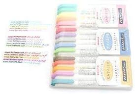 ZEBRA Mildliner Zestaw Marker??w tekstowych w 25 Colorach (Italy Zestawami WKT7-N-5C & WKT7-5C-HC)