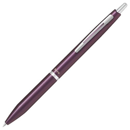 PILOT BAC-1SMF-PBO Acro 1000 Oil-Based Ballpoint Pen, 0.01 inches (0.3 mm), Ultra Fine, Pearl Bordeaux