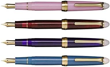 Sailor Fountain Pen, Shiki-ori Fountain Pen, Moonlit Surface, Long Night, Fine Point, 11-0558-203, detail image