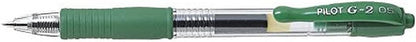 PILOT G205 Retractable Gel Rollerball 0.5 mm Tip (Single Pen) - Green