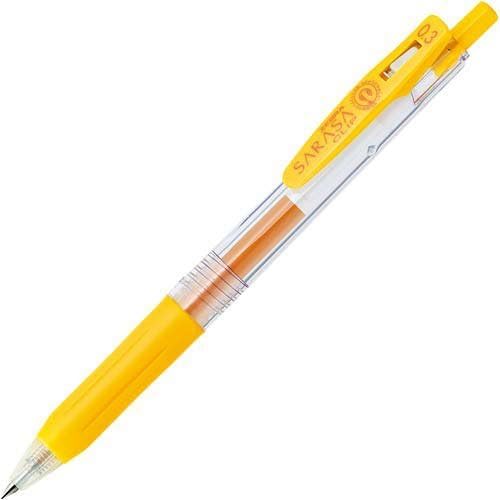 ZEBRA SARASA Clip 0.3 mm [Yellow] x 10 pieces (Japan Import)