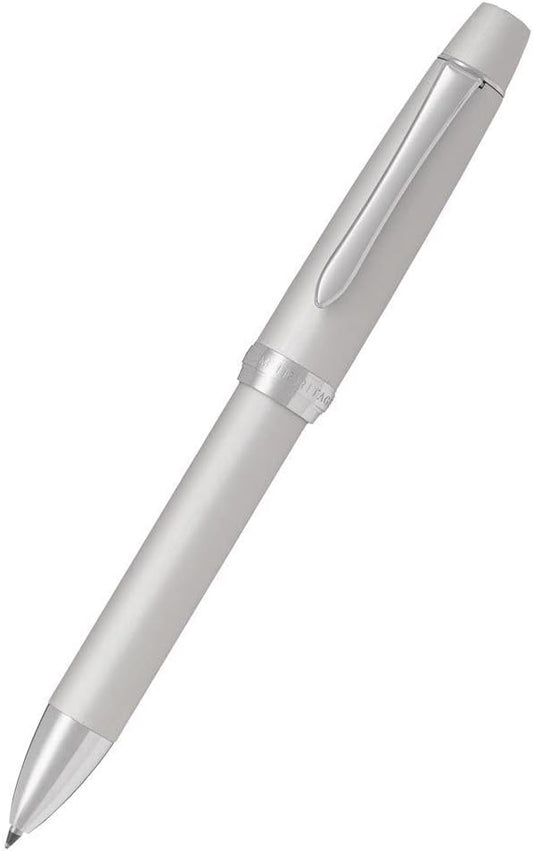 PILOT BTHHF2MR-S Multi-Function Writing Instrument 4+1 Custom Heritage Silver