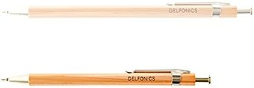 Delfonics wooden ballpoint pen 0.7mm MINI [Yellow] BP16
