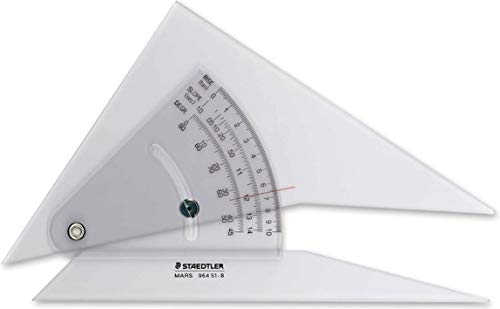 Staedtler Ruler, Slope Ruler, Mars, 7.9 inches (20 cm), 964 51-8