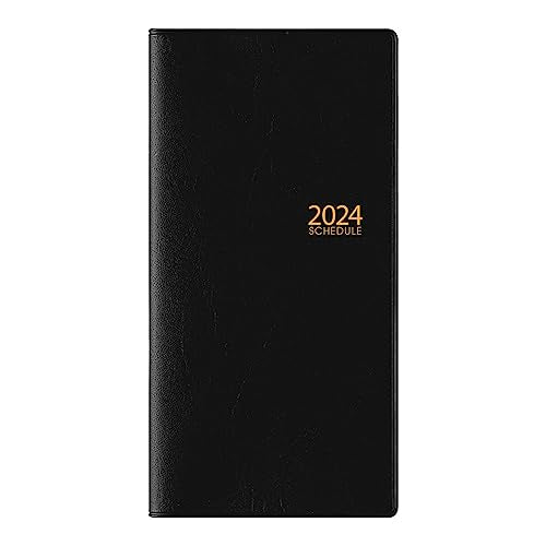 Midori PS-4 32925006 Business Diary Planner, 2024, Slim, Monthly (Starts December 2023) (monthly block)