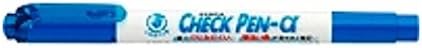 ZEBRA Check Pen Alpha Water-Based Marker Blue wyt20 ??? Bl [5 Books]