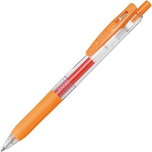 ZEBRA SARASA Clip 0.7mm [Orange] x 10 pieces (Japan Import)