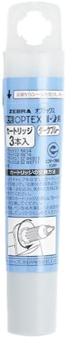 ZEBRA fluorescent Optex 1 and 2 for the cartridge 3 bottles Dark Blue [RWK8-DB]