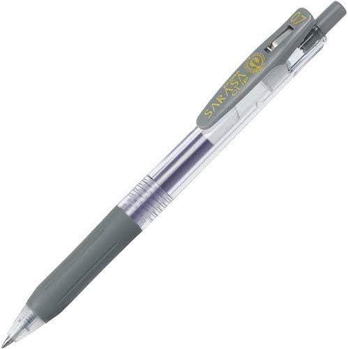 ZEBRA SARASA Clip 0.7mm [Gray] x 10 pieces (Japan Import)