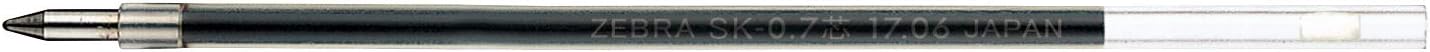 ZEBRA Refill for Ballpoint Pen (SK-0.7) [Black] x 3 pieces (Japan Import)