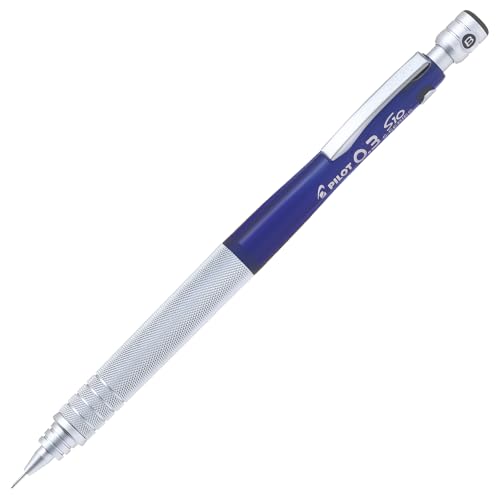 Pilot Mechanical Pencil S10, Transparent Blue Body, 0.3mm Lead (HPS-1SR-TL3)