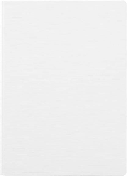 Midori 22280006 Flat Diary Notebook, 2024, A5, Monthly, White, Starts October 2023 (A5)