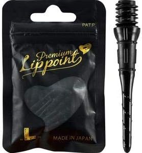 LSTYLE Dart Tips: Premium Lippoint - Soft Tip Points - 2BA Standard Thread - Black