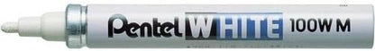 Pentel Permanent Marker White (Medium) [X100W-MD] x 10 pieces (Japan Import)