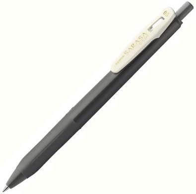 ZEBRA Gel Ballpointpen SARASA 0.5mm Vintage Color Body, Dark Gray Body, Dark Gray Ink JJ15-VDG