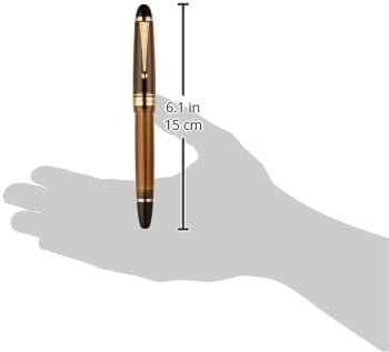 PILOT CUSTOM 823 - Plunger Type/Transparent Brown (nib : Medium), detail image