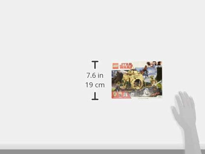 Star Wars Yoda???S Hut Building Set, Yoda & R2-D2 Droid Minifigures, Jedi Training Play Set