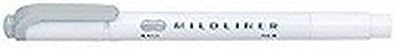 ZEBRA Mild Liner (Thin/Bold) [Mild Gray] x 5 pieces (Japan Import)