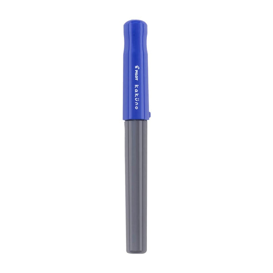 Pilot Kakuno Fountain Pen (Body - Blue, Ink - Blue)