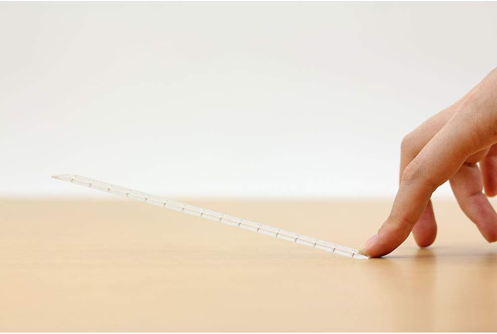 Designphil Midori Metric CL Ruler 15cm Clear (42231006)