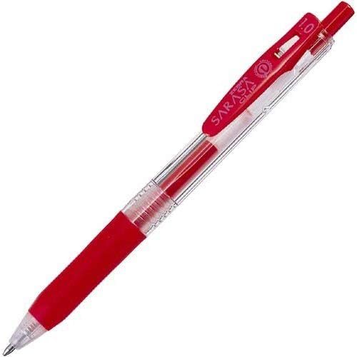 ZEBRA SARASA Clip 1.0mm [Red] x 5 pieces (Japan Import)