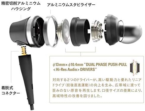 audio-technica hi-res corresponding Canal earphone Sound Reality ATH-CKR90