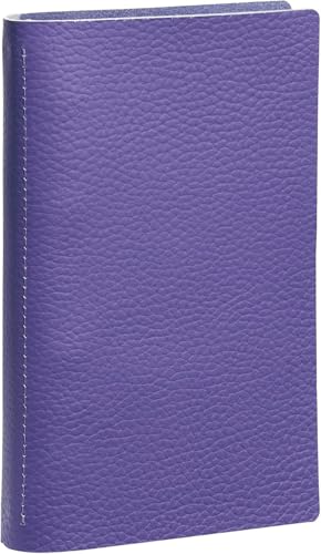 Da Vinci Dolcemente ES Bible Size 0.6 inch (15 mm) [Violet] Personal Notebook, Made in Japan DB