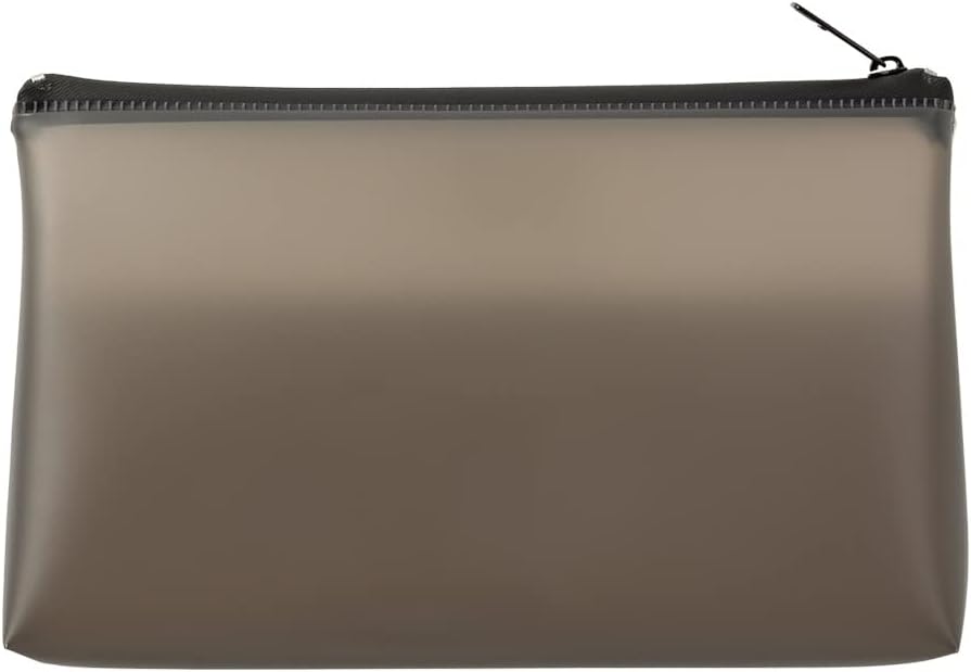 Midori 41818006 Clear Soft Pouch, Black