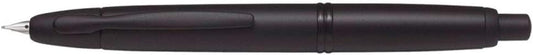 PILOT Fountain Pen Capless Matt Black Extra Fine Nib (Ef) Fc-18sr-bm-ef, main image