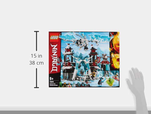 LEGO® -NINJAGO® The Castle of The Forgotten Emperor Game for Children 9 Years and Above, Building Bricks Boy and Girl, 1218 Pieces 70678