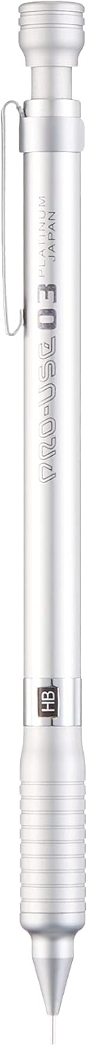 PLATINUM Mechanical Pencil, PRO USE 03 MSD-1000, 0.3mm (MSD-1000A)