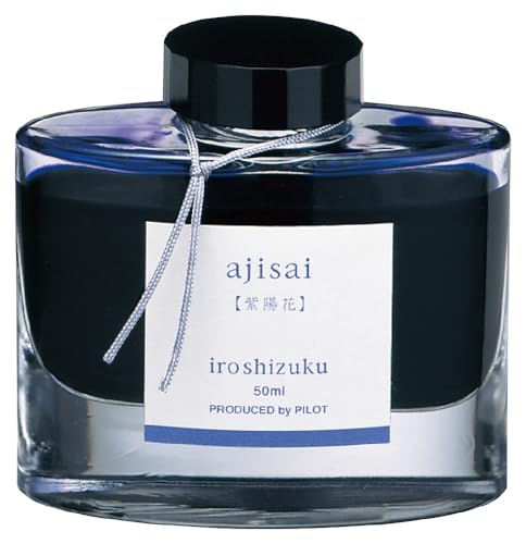 Pilot fountain pen ink iroshizuku INK-50-AJ hydrangea