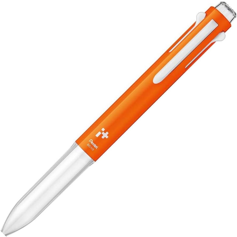 Pentel Ballpoint Pen i+ (for 5 Colors) [Apricot Orange] (Japan Import)