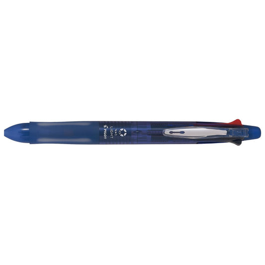Pilot Mult Function Pen 4+1 Light, 0.7mm Ballpoint Pen, 0.5mm Mechanical Pencil, Clear Blue (BKHL-50R-CL)