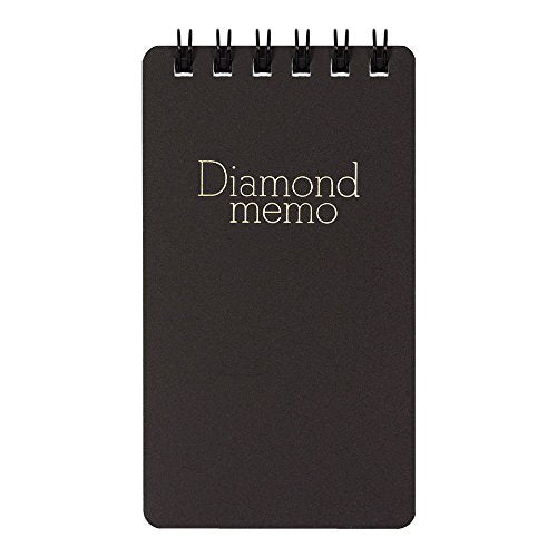 Midori 19001011 Diamond Memo, Small, Black