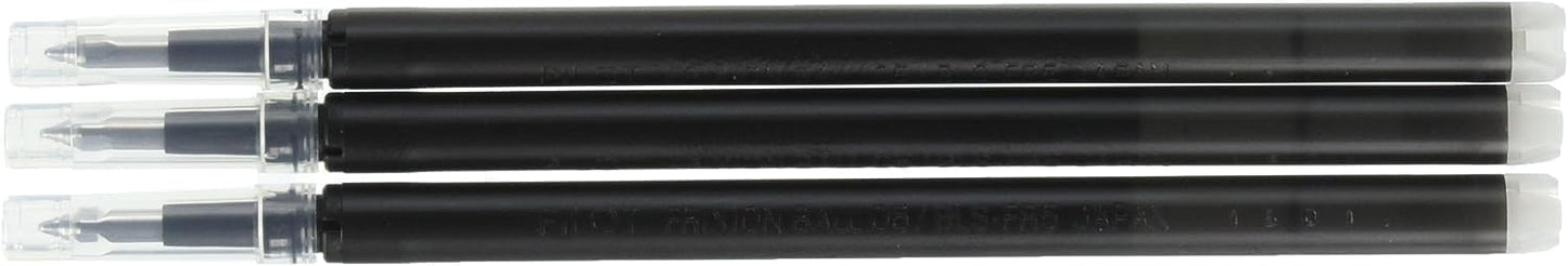 PILOT Frixion Ball Pen Refill 05, Black (LFBKRF30EF3B)