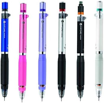 ZEBRA Mechanical Pencil DelGuard Type ER 0.5mm, Silver (P-MA88-S)