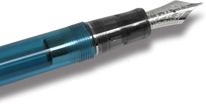 PILOT Custom 74 Skeleton TurquoiseGreen Fountain Pen F FKKN-12SR, detail image