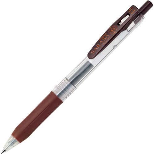 ZEBRA SARASA Clip 0.3 mm [Brown] x 10 pieces (Japan Import)