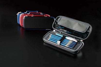 Raymay Fujii FSB150R Pen Case, Pencil Case, Large Capacity, Top Liner, EVA, Red