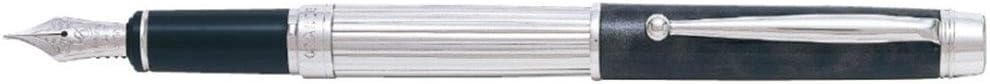 PILOT fountain pen Guranse rhodium Black & Gray F FGN-2MR-BGYF, main image