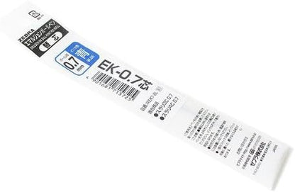 ZEBRA Ballpoint Pen Refill for Surari Multi BallPoint Pen and Multi Function Pen Blue Ink, 0.7mm Point (REK7-BL)