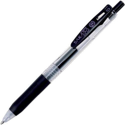 ZEBRA SARASA Clip 1.0mm [Black] x 5 pieces (Japan Import)