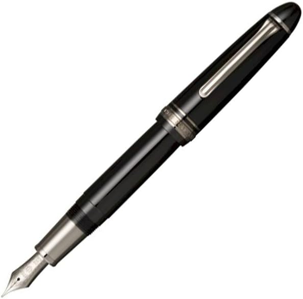 Sailor Fountain Pen Profit Black Luster Medium Point 11-3048-420, alternate view
