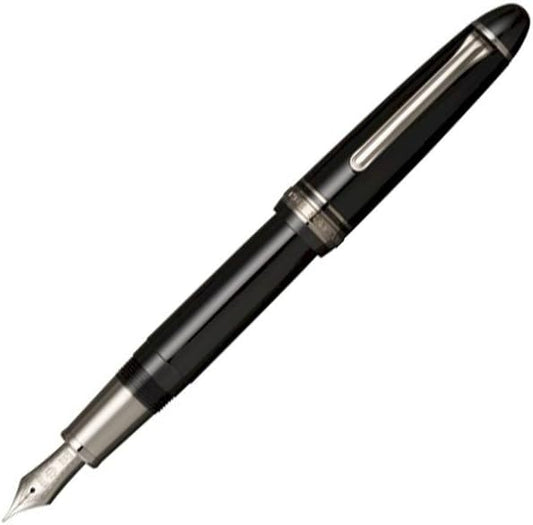 Sailor Fountain Pen Profit Black Luster Medium Point 11-3048-420, alternate view