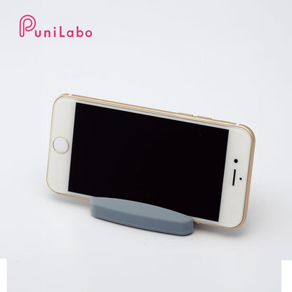 LIHIT LAB PuniLabo Cell Phone Stand w/ Earphone Holder, 3.1" ?� 1.2", Bear (A7713-1)