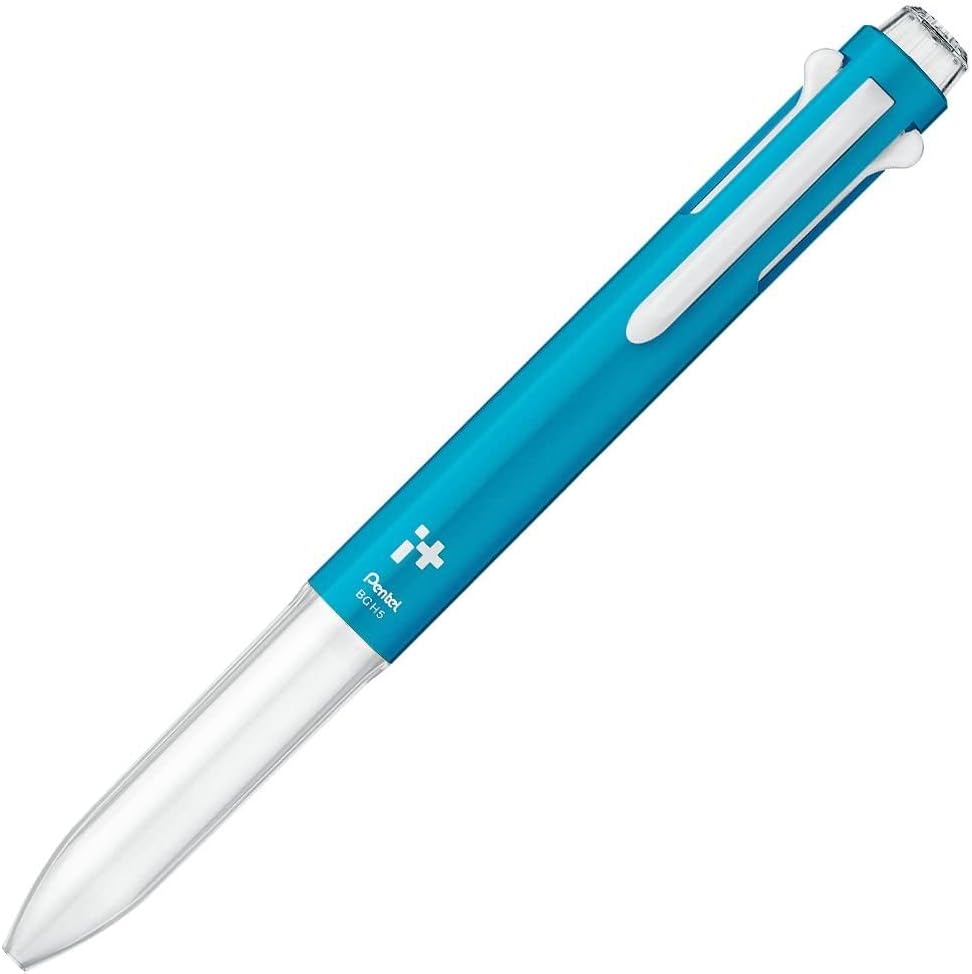 Pentel Ballpoint Pen i+ (for 5 Colors) [Aqua Blue] (Japan Import)
