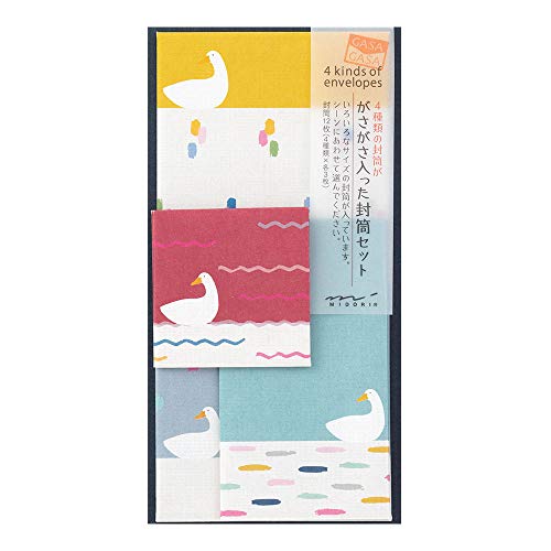 Midori 20566006 Envelope Rasse Duck Pattern